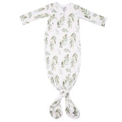 Newborn Knotted Gown Fern