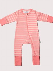 Zippy Romper Peony Stripe 0-3m