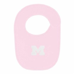 Michigan Bib Pink Solid
