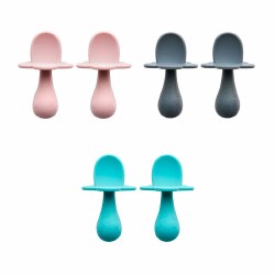Grabease Spoon Set Pink