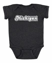 Michigan Love Grey 6-12m