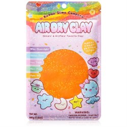 Air Dry Clay Orange