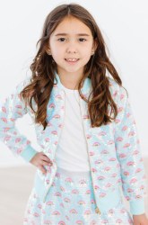 Mint Rainbow Sequin Jacket 5/6
