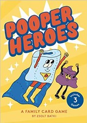 Pooper Heroes A Family Card Game