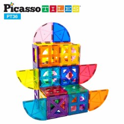 Magnetic Building Block Quarter Round