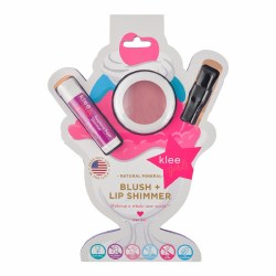 Sweet Cherry Pop Natural Mineral Blush and Lip Shimmer Duo
