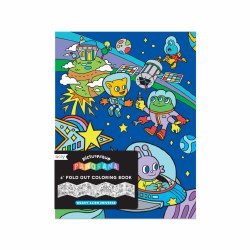 Picturesque Panorama Coloring Book: Wacky Alien Universe