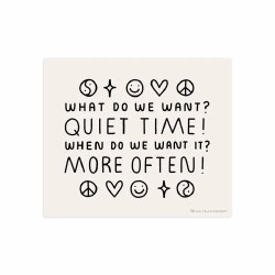 Quiet Time Sticker