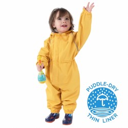 Puddle-Dry Rainsuit Yellow 3T