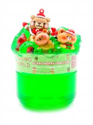 Beary Merry Christmas Slime