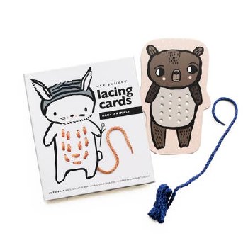 Lacing Cards Baby Animals