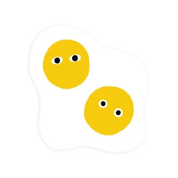 Eggs Sticker