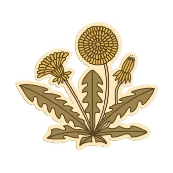 Dandelion Sticker