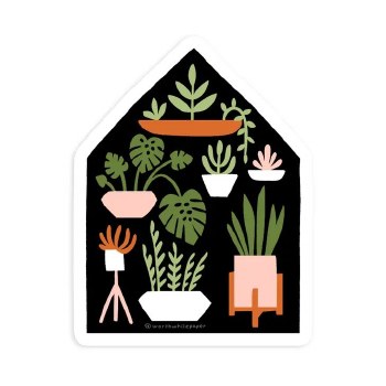 Houseplants Sticker