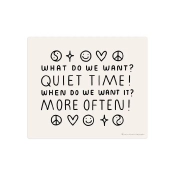 Quiet Time Sticker