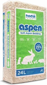 PetsPick Aspen Bedding 24L