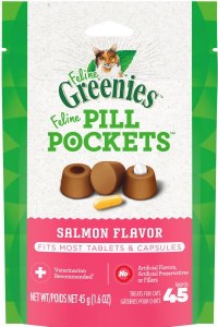 Cat Pill Pockets Salmon 1.6oz
