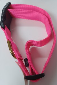 1x14-23 Nylon Collar Neon Pink