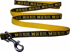 Michigan Wolverines Leash Med