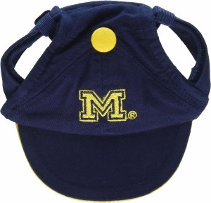 Wolverines Dog Cap Small