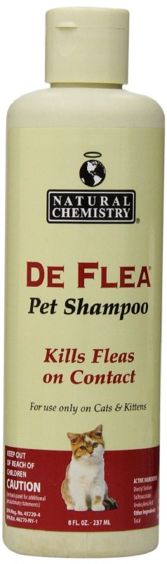 Natural chemistry de outlet flea pet shampoo