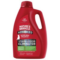 Nature's Miracle Advanced Stain and Odor Eliminator Pour for Cats, 128oz