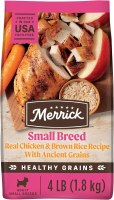 Merrick SmBrd Chkn-BrnRice 4Lb