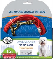 FourPaws TieOut Cable 15ft