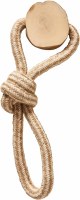 Spot Coffee Wood Rope Tug 12in