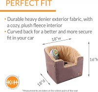 K&H Booster PetSeat TanSm