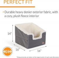 K&H Booster Pet Seat GrySm