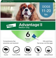 Advantage II Med Dog 6 Dose
