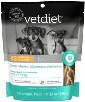 VetDiet Dental Chew XSm 12oz