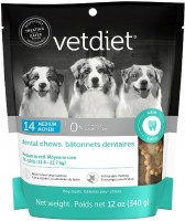 Vetdiet Dental Chew Med 12oz