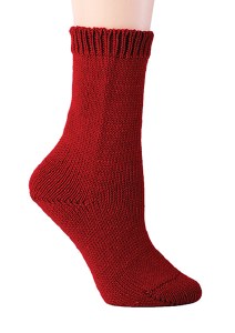 Comfort Sock - True Red