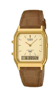 VINTAGE LEATHER BAND WATCH