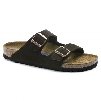 ARIZONA SOFT FOOTBED SUEDE LEATHER SANDAL