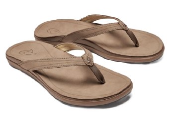 'AUKAI WOMEN'S LEATHER SANDALS