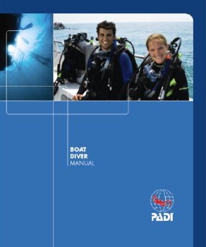 PADI BOAT DIVER MANUAL