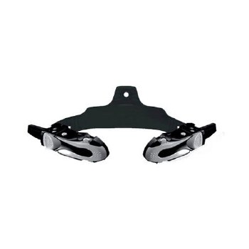 ABS PLUS FIN BUCKLES W/STRAP