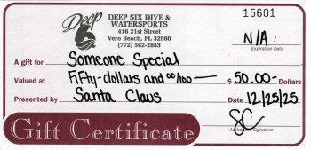 $50 Gift Certificate