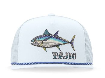 BLUEFIN TUNA FLAT BRIM TRUCKER HAT