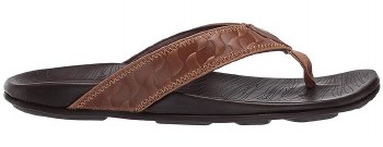HIKIANALIA MEN'S LEATHER BEACH SANDALS