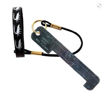 ALUMINUM LOBSTER GAUGE WITH BUNGY WRIST BAND