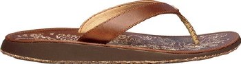 PANIOLO WOMEN'S LEATHER BEACH SANDALS