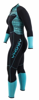 AKONA WOMEN'S EXPLORE 3MM FRONT ZIP WETSUIT