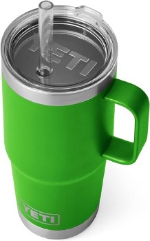 RAMBLER 25oz MUG WITH STRAW LID
