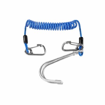 COIL SPRING WITH CLIP &amp; CATCH HOOK
