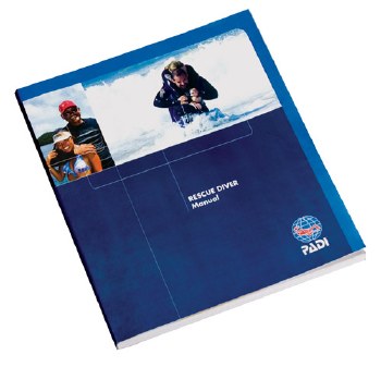 PADI RESCUE  MANUAL W SLATE