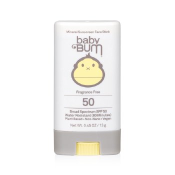 BABY BUM MINERAL SUNSCREEN FACE STICK FRAGRANCE FREE